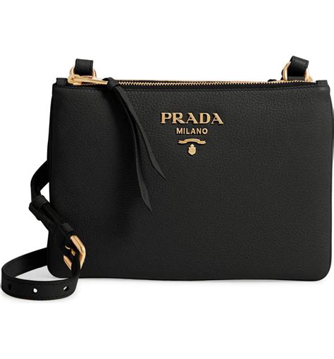 prada vit daino leather crossbody bag|prada vitello daino.